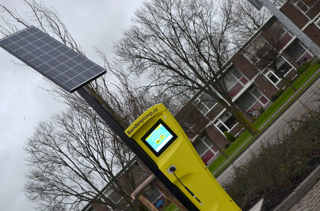 Slimme bandenpomp laat besparing zien