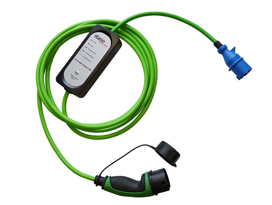 Overal opladen met de mobiele laadkabel