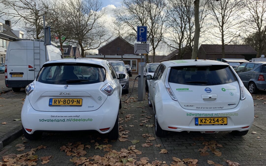 Drie extra deelauto’s in Waterland