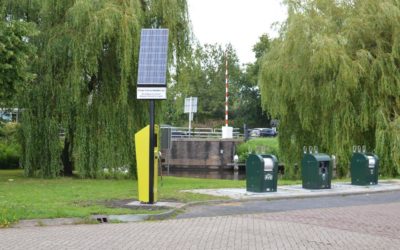 Derde bandenpomp staat in Broek in Waterland